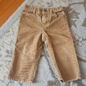 Kids Tan Corduroy Pants